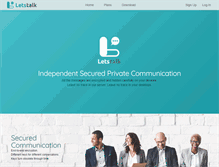 Tablet Screenshot of letstalk.net